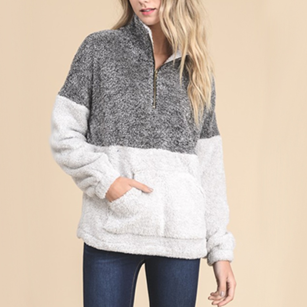 LAST S// ADDISON Fuzzy Sweater - Picture 2 of 8